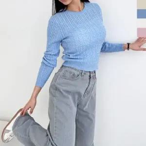 여성라운드니트 1007 여성긴팔니트 여름니트 루즈핏니트 여자 여성니트