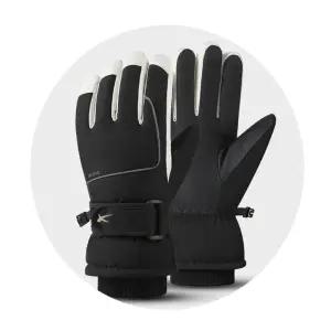 따뜻함이 손끝까지 전해지는 방한 스키 장갑용장갑 스마트폰터치 가능 스포츠 야외활동 한파대비 런닝 라이