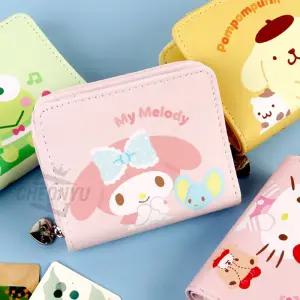 산리오 포켓 지갑 어린이캐릭터 키즈 지퍼