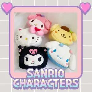 산리오 친구들 캐릭터 페이스 큐티 크로스백 5Colors폼푸린가방 시나모롤 쿠로미 마이멜로디 크로스 헬로키