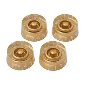 Gold 4개세트 pdt260 Speed 노브 악기소품 기타부품스피드 톤조절 볼륨 원형 파츠