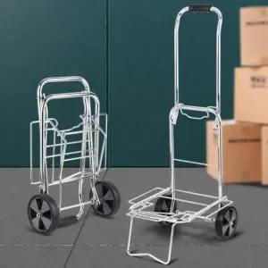 ( )접이식 핸드카트 602호 쇼핑 장바구니 시장 손수레 핸드카 사무실 매장 물류 마트