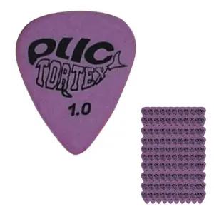 보라색 (100P) 일렉기타피크 pdt64 1.0mm 통악기용피크 소품 연주용 연습 용피크 통피크 어쿠스틱
