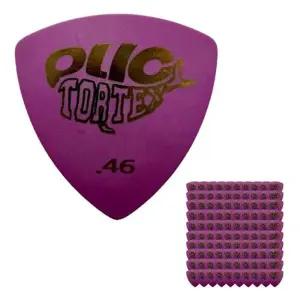 pdt400 (100P) 통기타피크 0.46mm 보라색 삼각악기용 소품 연주용 연습 기타용 어쿠스틱