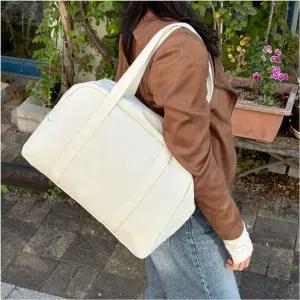 스퀘어 보스턴 숄더백 포켓수납 여행 운동 옷 가방백 더플백 헬스 남자 스포츠 축구 보스턴백 등산 스포츠