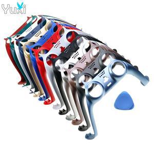 YuXi 게임 패드 장식 스트립 수리 부품 PS5 컨트롤러 조이스틱 핸들 쉘 커버