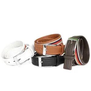 캐주얼벨트 추천 통가죽 남자 학생 아빠 슬링 정장 코트 세미 버클 혁대 허리띠 면바지 청바지