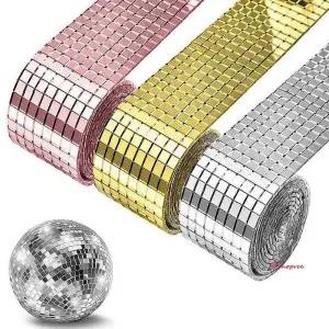 실버 미니 스티커 타일 데코 벽지 접착 사각 모자이크klm980