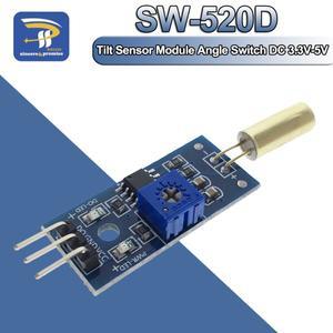 기울기 센서 모듈 스위치 SW-520D 각도 진동 마이크로 컨트롤러 전자 빌딩 블록 Arduino Diy Kit 용 스마트