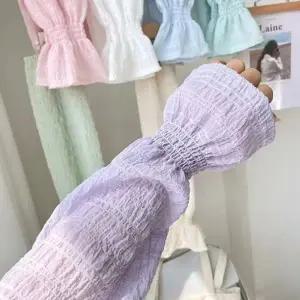 팔토시 자외선차단 쿨 프릴 운전용 여성 여름