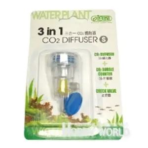 3가지가 하나로 묶어서 정리된 확산기 소기 수조 이산화탄소 버블카운터 역류방지 CO2 장치 어항