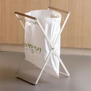 ( )접이식 다용도 쓰레기 철재 렉 통 수납 소품 보관 인테리어