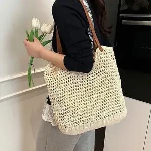 라탄백 숄더백 네트백 그물가방 여성 시스루 여름 데일리