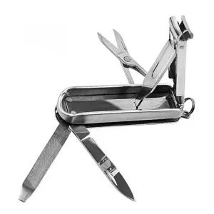 손톱깎이 겸용 다용도 클리퍼 네일아트 가위도가위 휴대용칼 안전 키체인 미니 여행필수품 손질도구 다기능