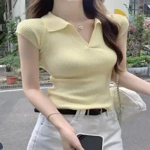 니트 카라 여성라운드니트 여자니트스웨터 RNR 0086 여성긴팔니트 여름