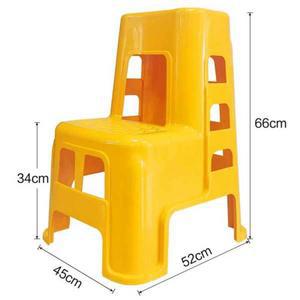 야외용 플라스틱 세차 발판 계단 2단의자 다용도