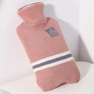 3색 1개 보온 물주머니 커버 찜질팩 온열 휴대용 손난로 워터 핫팩 아이스냉온팩 겨울 온수 용손난로 고무