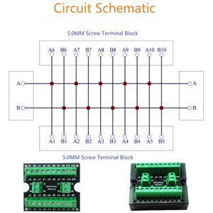 RS485 I2C CAN 1선 버스 허브 분배기 ESP32 원격 IO PV 인버터 PLC HMI PTZ 프린터 LED용 마스터-슬레이브
