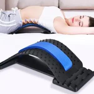 허리 스트레칭 굽은등 일자 자세 척추 커브 기구지압 측만증 마사지 코지스파인 견인기 굽은 기구