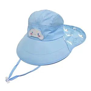 시나모롤 썸머 플랩햇모자 유아 아동 플립 아동캡 동캡 물놀이 키즈 플랩 키즈썬 어린이 산리오