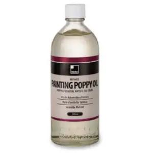 신한화구 페인팅 뽀삐오일 PAINTING POPPY OIL 200ml미술화용액 화방 작업 보조제 유화 물감 화용액 혼합유