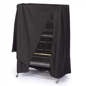 새장커버 앵무새 실크 겨울 방수 둥지 조류 지원 용품 견적 그늘 연계 맞춤 사이즈 조류원 210D 88x63x120 온열 블랙