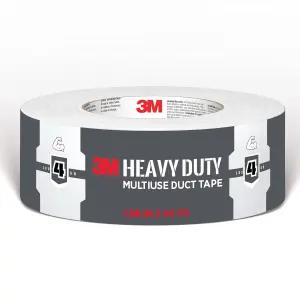 3M 화이트 덕트 테이프 1.88인치 x 45야드 1롤 헤비 듀티 멀티 표면 밀봉 고정 및 보강을 위한 임시 솔루션