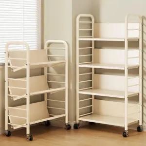 바른STO 편리한 이동식 다용도 책장 선반 수납장 틈새