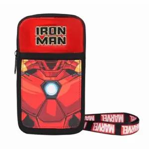 아이언맨 미니 크로스백 어린이 데일리 핸드폰 가방 크로스 핸드 키즈 외출 보조