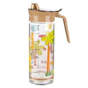 디디샵 원터치 정글 드레싱 오일병 700ml 유리 글라스 보틀 다용도 가성비 기름 오일 식용유 소스