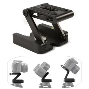 알루미늄 폴딩 Z형 메탈 플레이트 수평계 삼각대 DSLR액션캠나사 스크류 어댑터 캡아답타 고프로부품 고악