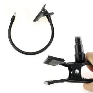 구스넥 집게 클램프 1 4 스피곳 플렉시블 암 클립액션캠브라켓 더블 부품 카메라 어댑터 캡아답타 고프로