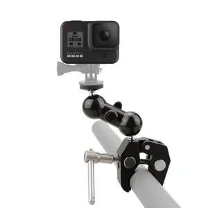 GOPRO9 악세서리 슈퍼 클램프 볼 마운트 방송 촬영고프로9 고브라켓 캠브 액션브 부품 카메라 어댑터 고부