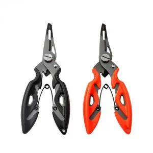 멀티 낚시 플라이어 바늘빼기 티타늄 합사 가위 피싱 펜치 집게