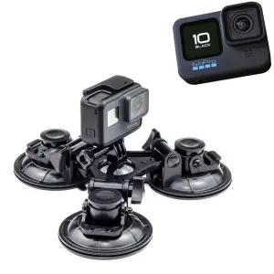 GOPRO10 호환 블랙박스 자동차 석션 마운트 고프로10캠흡착거치대 유리 액거치대 액용 로브라켓 브라 액브