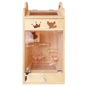 햄스터 보온 별장 다람쥐 허니텐더 사육함 사계절 전용 케이지 전용케이지 저소음