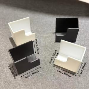 새로운 벽걸이형 체중계 보관 랙 범용 브래킷 흔적 없는 부착 공간 절약형 디자인 가정 및 욕실에 적합