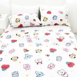 BT21베이비 스케치 뱀부리플홑이불 (대나무 여름용)(985276) 소재 용이