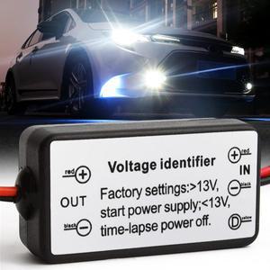 차량 DRL 컨트롤러 릴레이 하네스 자동 온오프 스위치 디머 12-18V 5A 방수 스마트 주간 주행등 모듈 부품