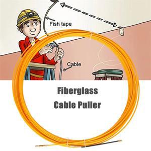 3/4mm 케이블 푸시 풀러 유리 섬유 와이어 피쉬 테이프 릴 도관 덕트 로더 당기는 가이드 장치