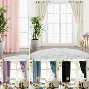 아일렛형 대형 암막커튼 1장 거실형 3중직 고밀도창문 커텐 긴창