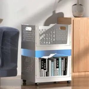 수납함 책 수건 정리함 아기옷 정리함 화장실 수납박스 적층