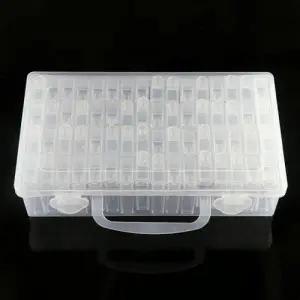 ( )멀티박스 정리함 64칸 플라스틱 정리함 수납함 케이스 보관함