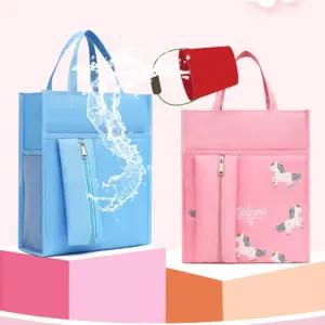 신학기 실내화 가방 유니콘 신발주머니 학원 보조어린이 초등학생 여아 동보 유치원