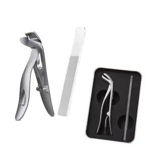 네일케어 꺽인 손톱 발톱 깍이 + 글라스파일 세트 2종가위 스케일링 이세트 전문가용깎이 깍기 각진이 두터