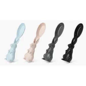 디저트 간식 이유식 예쁜토끼 스탠딩 숟가락 아기수저 위생적 2세 유아스푼 3세