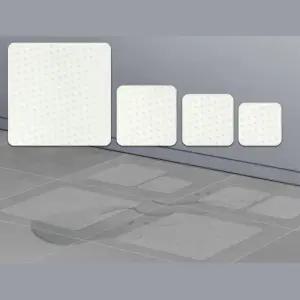 샤워실 타일바닥 물기 미끄럼방지 스티커10p 목욕탕 논슬립패드 계단 유아안전