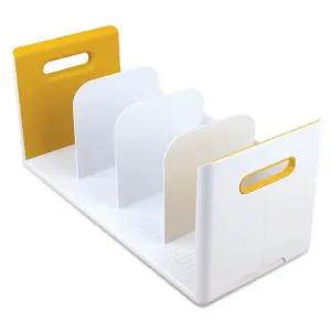 책꽂이 루맥스 4칸 옐로우 간이 책상 사무실BOOKEND 북엔드 정리 미니앤드 미니장 진열대