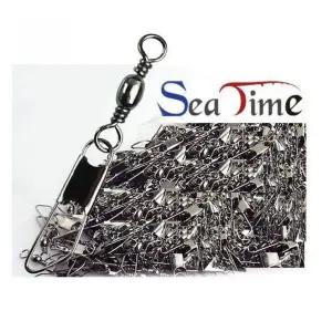 낚시 핀도래 자작 채비 줄 꼬임 방지 블랙 1000개 3호