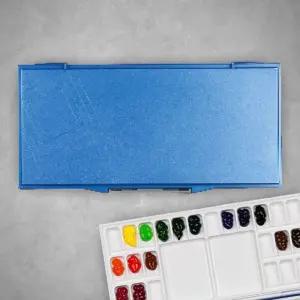 미젤로 퓨전24 수채화 팔레트 MWP-3024전문가 핸드파 물감 빨렛 팔트 빨트 빠레뜨 레뜨 술레 렛트